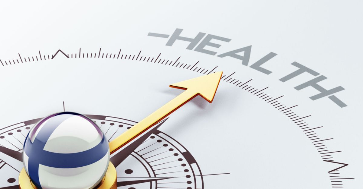 Chronograph, der auf das Wort Healthspan zeigt.